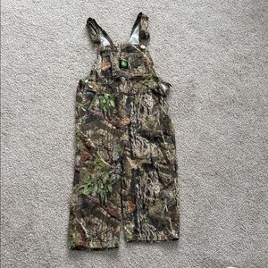 John Deere Kids Woodland Camo Overalls